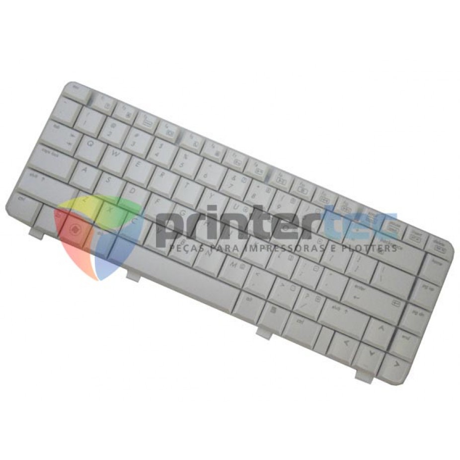 Teclado Hp Dv Series White Us